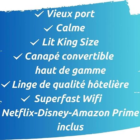 마르세유 Sud Passion - Fada Vieux Port - Calme - Linge De Qualite - Lit King Size - Fibre 아파트 외부 사진