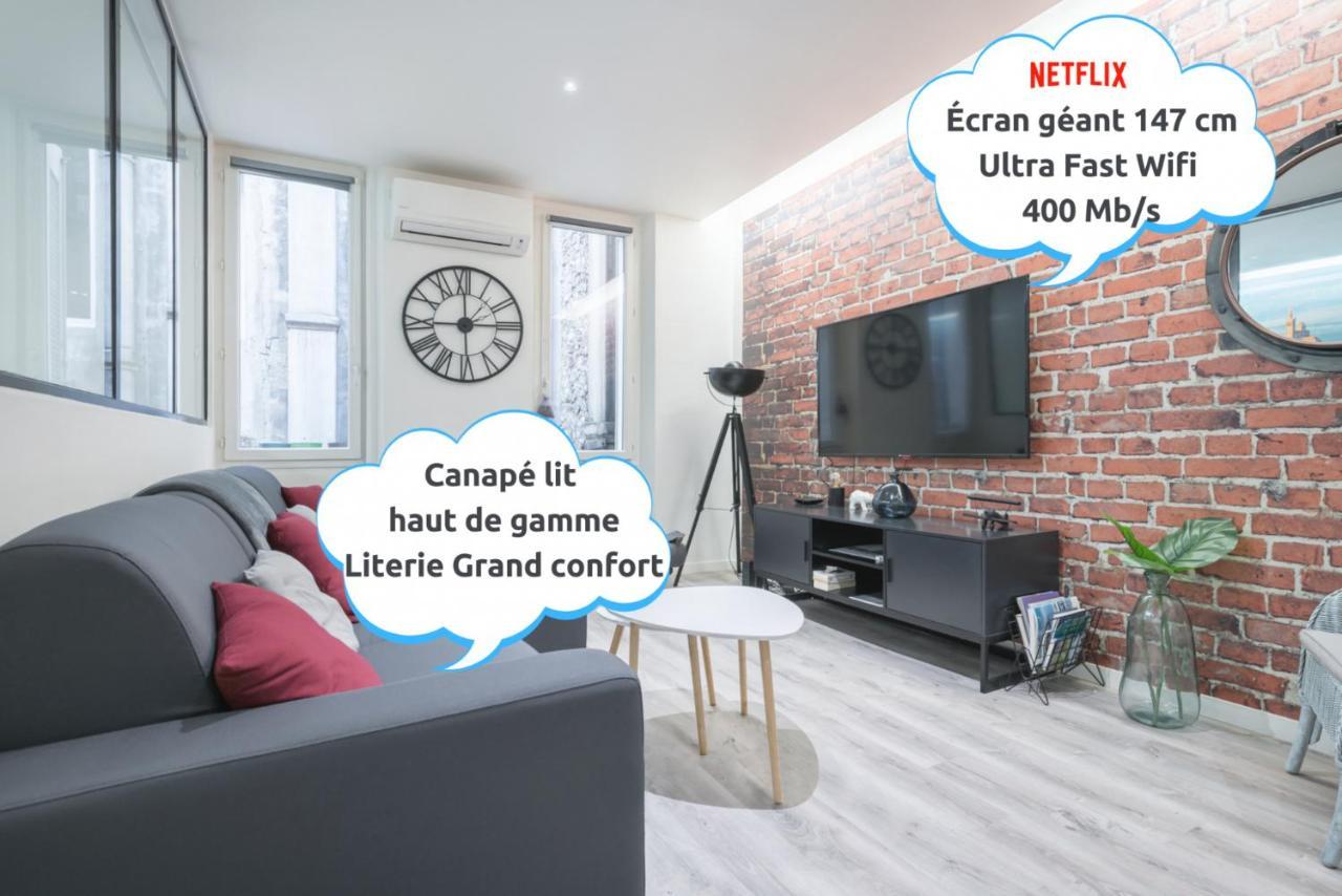 마르세유 Sud Passion - Fada Vieux Port - Calme - Linge De Qualite - Lit King Size - Fibre 아파트 외부 사진